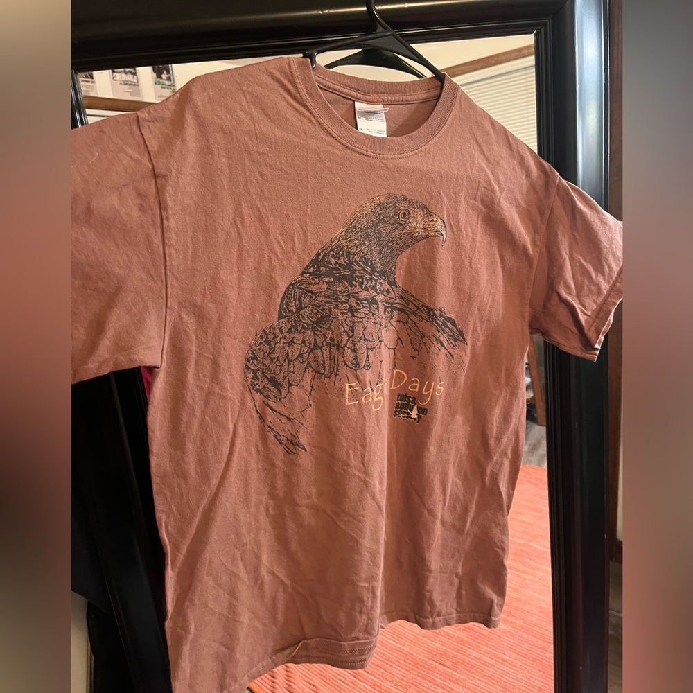 Gildan Brown Reptile Graphic T-Shirt